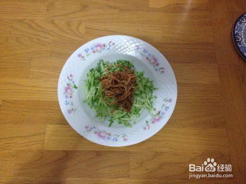 懶人爽口菜——黃瓜+金針菇+麻醬=冷盤