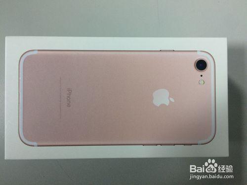 蘋果手機Iphone7開箱晒物