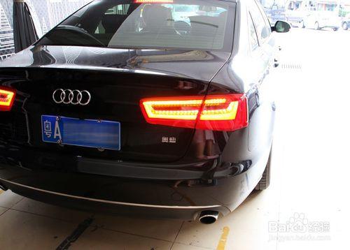 Audi A6L的另一種姿態！改裝奧迪A6L尾燈流水圖