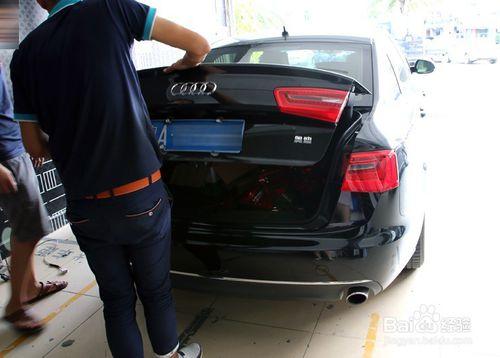 Audi A6L的另一種姿態！改裝奧迪A6L尾燈流水圖