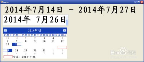 VB入門教程：[21]顯示日期