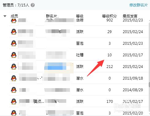 QQ群如何檢視活躍度，QQ群等級積分？