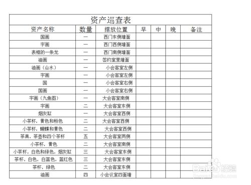 如何在excle中列印完整的表格