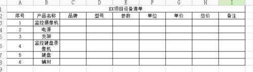 如何使用WPS表格製作一個美觀大方的表格檔案