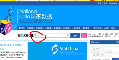如何在國家資料統計資料庫檢視資料？