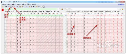 怎樣比較兩個excel檔案的差異