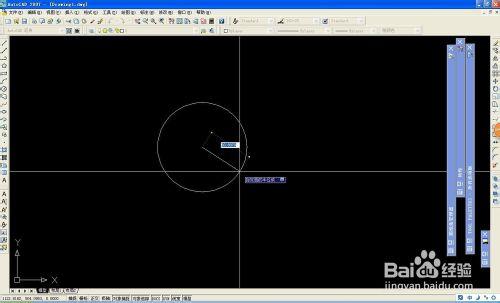 CAD中怎樣畫一個圈圈