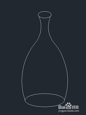 如何用cad繪製花瓶？