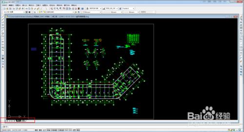 CAD2007底色調為黑色