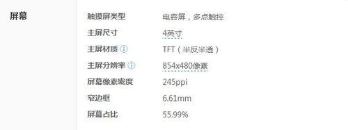 小米1s標準版配置