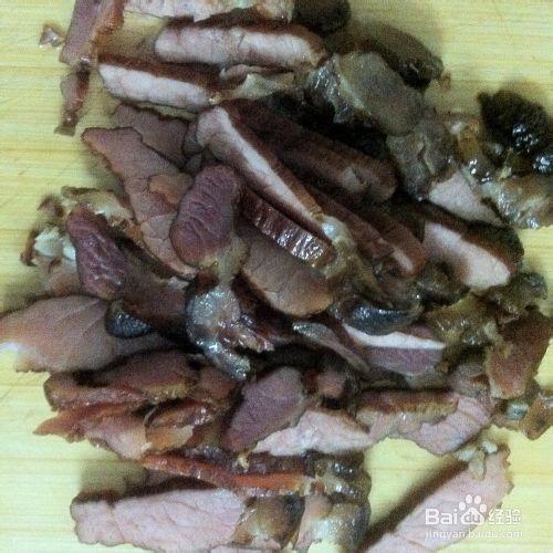 兩個人的小日子：[19]臘肉炒荷蘭豆