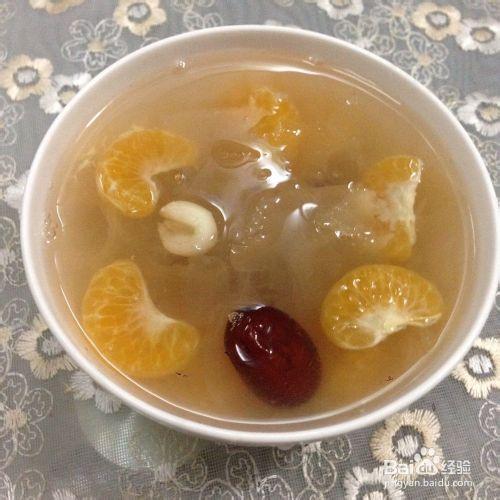 橘子銀耳甜湯