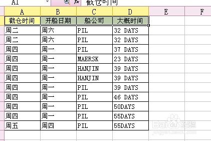 怎麼使用表格中的篩選功能