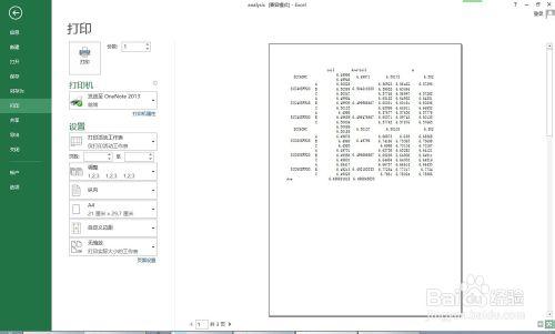 Excel2013怎麼快速把表格內容列印在一張紙上