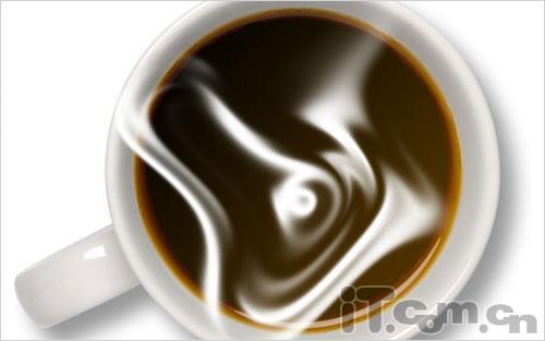 怎樣用Photoshop濾鏡製作咖啡攪拌時的漩渦效果