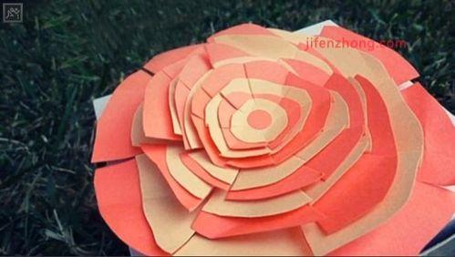 怎樣做禮物包裝的紙花