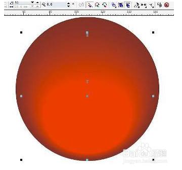 CorelDRAW製作紅寶石珠桌布