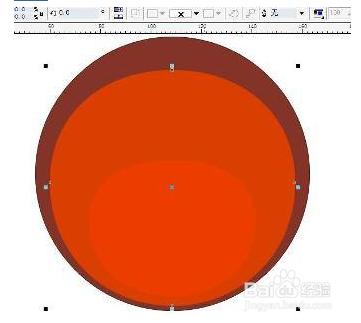 CorelDRAW製作紅寶石珠桌布