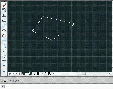 CAD中Bo指令如何一次性去除原有的直線段