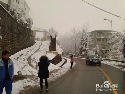 冰天雪地的工地風景