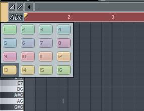 FL Studio 音符 批量 更改 顏色 聲部 軌道