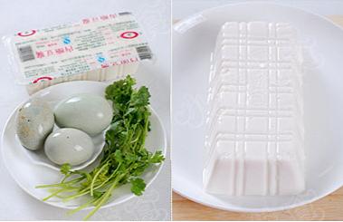 春節家宴菜健康養生篇：[4]皮蛋拌豆腐