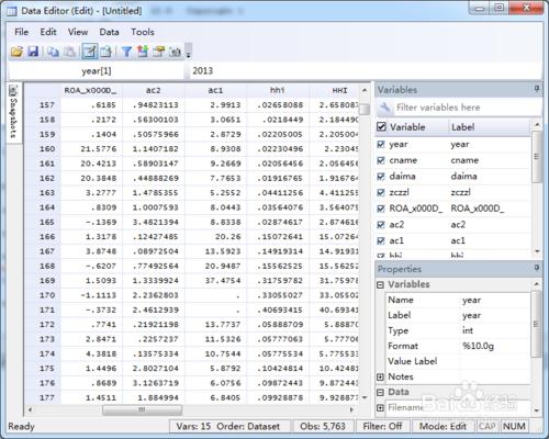 Stata 處理異常資料（可批量，縮尾或直接刪除）