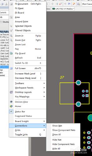 Altium Designer使用筆記--飛線的顯示和隱藏