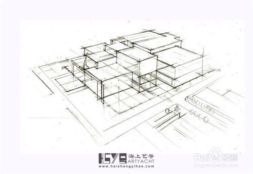 如何畫建築手繪效果圖