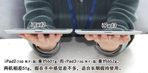 怎麼分辨ipad2和ipad3