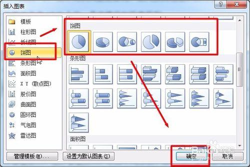 Word裡面如何為表格插入餅圖並顯示百分比？