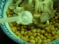 怎樣做黃豆蘑菇沙拉