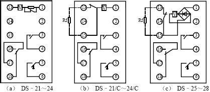 中間繼電器接線圖