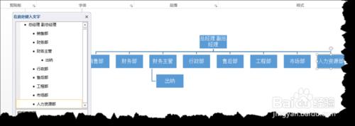 利用smartart繪製組織結構圖的方法和技巧