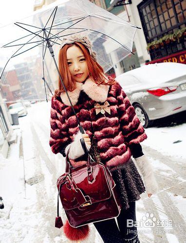 冬季女裝外套如何搭配出小清新的味道