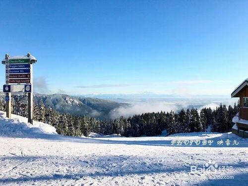 溫哥華西摩山學滑雪