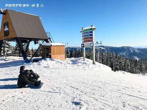 溫哥華西摩山學滑雪