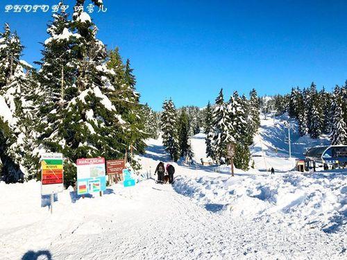 溫哥華西摩山學滑雪