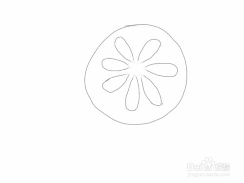 如何手繪一小盤葵花籽