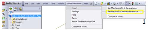 matlab/Simulinkl和Solidworks的剛體運動模擬