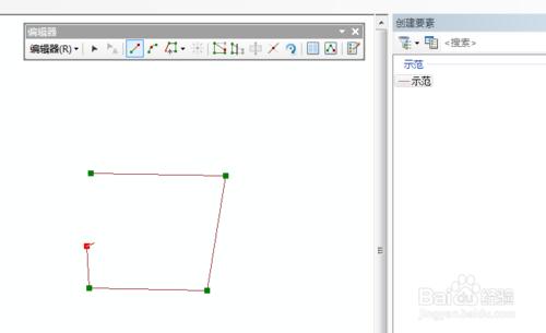 ARCGISD點、線、面的編輯，繪圖