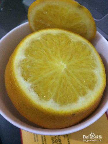 治咳嗽的鹽蒸橙子做法