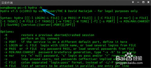 hydra（九頭蛇）全能暴力破解工具
