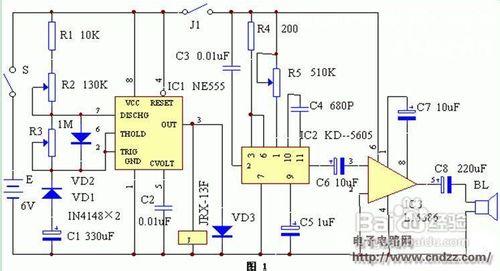 仿聲驅鼠器電路設計