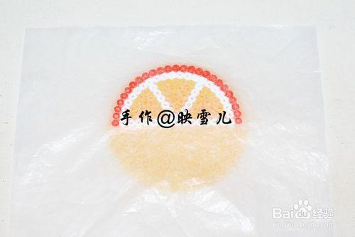 拼豆怎麼玩：橙子與西瓜