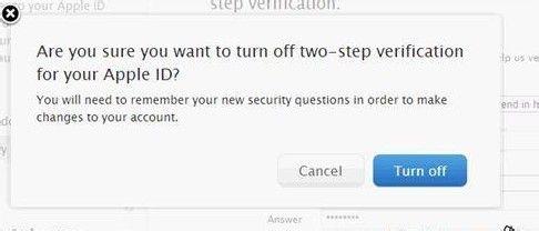 如何關閉Apple ID兩步驗證：一項非常危險的操作