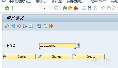 SAP表維護程式的增強