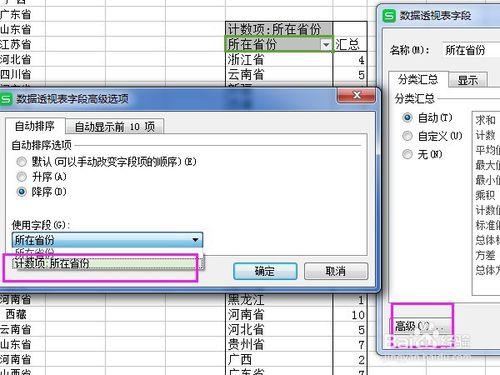 Wps如何做資料透視表？資料透視表如何排序？