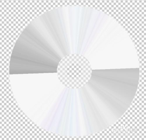 photoshop如何製作光碟效果？