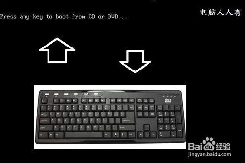 如何處理press any key to boot CD or DVD……